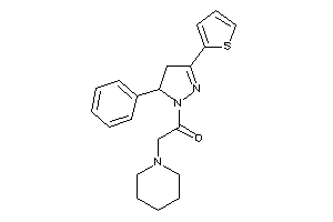 1-[5-phenyl-3-(2-thienyl)-2-pyrazolin-1-yl]-2-piperidino-ethanone