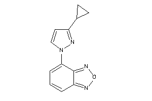 4-(3-cyclopropylpyrazol-1-yl)benzofurazan