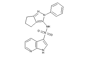 N-(2-phenyl-5,6-dihydro-4H-cyclopenta[c]pyrazol-3-yl)-1H-pyrrolo[2,3-b]pyridine-3-sulfonamide