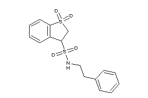 1,1-diketo-N-phenethyl-2,3-dihydrobenzothiophene-3-sulfonamide