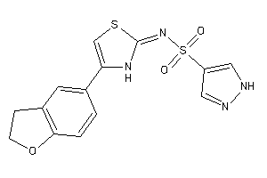 N-(4-coumaran-5-yl-4-thiazolin-2-ylidene)-1H-pyrazole-4-sulfonamide