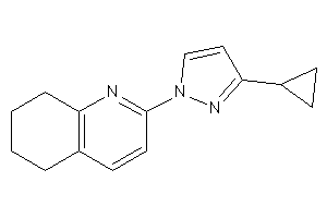 2-(3-cyclopropylpyrazol-1-yl)-5,6,7,8-tetrahydroquinoline