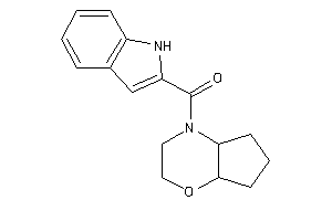 3,4a,5,6,7,7a-hexahydro-2H-cyclopenta[b][1,4]oxazin-4-yl(1H-indol-2-yl)methanone