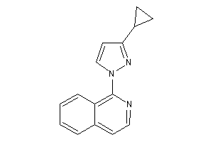 Image of 1-(3-cyclopropylpyrazol-1-yl)isoquinoline