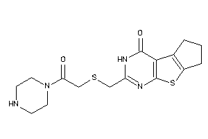 [(2-keto-2-piperazino-ethyl)thio]methylBLAHone