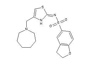 N-[4-(azepan-1-ylmethyl)-4-thiazolin-2-ylidene]coumaran-5-sulfonamide