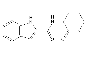 N-(2-keto-3-piperidyl)-1H-indole-2-carboxamide