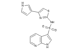 N-[4-(1H-pyrrol-3-yl)thiazol-2-yl]-1H-pyrrolo[2,3-b]pyridine-3-sulfonamide