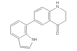 6-(1H-indol-7-yl)-2,3-dihydro-1H-quinolin-4-one
