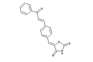 5-[4-(3-keto-3-phenyl-prop-1-enyl)benzylidene]-2-thioxo-thiazolidin-4-one