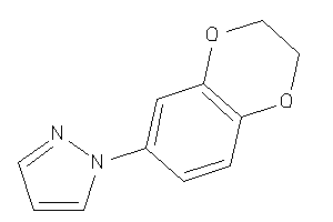 Image of 1-(2,3-dihydro-1,4-benzodioxin-7-yl)pyrazole