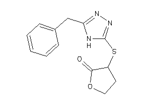 3-[(5-benzyl-4H-1,2,4-triazol-3-yl)thio]tetrahydrofuran-2-one