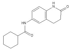 N-(2-keto-3,4-dihydro-1H-quinolin-6-yl)cyclohexanecarboxamide