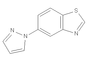 5-pyrazol-1-yl-1,3-benzothiazole