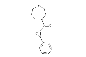 (2-phenylcyclopropyl)-(1,4-thiazepan-4-yl)methanone