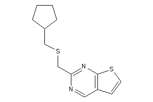 2-[(cyclopentylmethylthio)methyl]thieno[2,3-d]pyrimidine