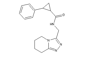 2-phenyl-N-(5,6,7,8-tetrahydro-[1,2,4]triazolo[4,3-a]pyridin-3-ylmethyl)cyclopropanecarboxamide