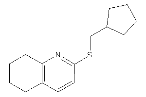 Image of 2-(cyclopentylmethylthio)-5,6,7,8-tetrahydroquinoline