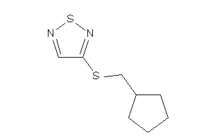 Image of 3-(cyclopentylmethylthio)-1,2,5-thiadiazole