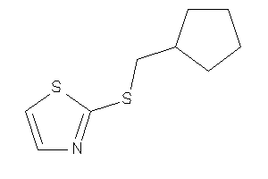 2-(cyclopentylmethylthio)thiazole