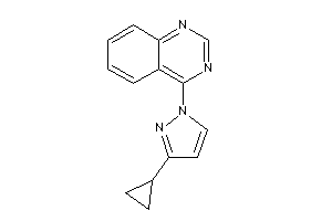 4-(3-cyclopropylpyrazol-1-yl)quinazoline