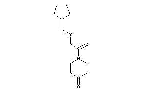 1-[2-(cyclopentylmethylthio)acetyl]-4-piperidone