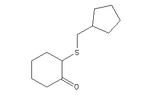 2-(cyclopentylmethylthio)cyclohexanone