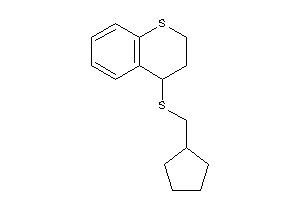 Image of 4-(cyclopentylmethylthio)thiochroman