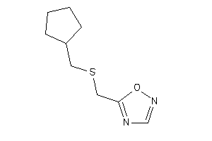 5-[(cyclopentylmethylthio)methyl]-1,2,4-oxadiazole
