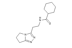 N-[2-(6,7-dihydro-5H-pyrrolo[2,1-c][1,2,4]triazol-3-yl)ethyl]cyclohexanecarboxamide