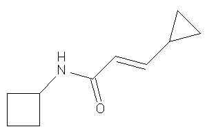 N-cyclobutyl-3-cyclopropyl-acrylamide