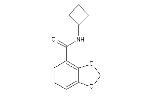 N-cyclobutyl-1,3-benzodioxole-4-carboxamide