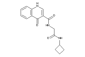 N-[2-(cyclobutylamino)-2-keto-ethyl]-4-keto-1H-quinoline-3-carboxamide