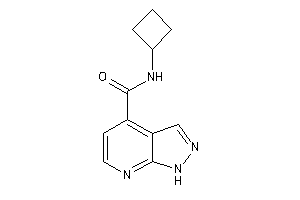 Image of N-cyclobutyl-1H-pyrazolo[3,4-b]pyridine-4-carboxamide