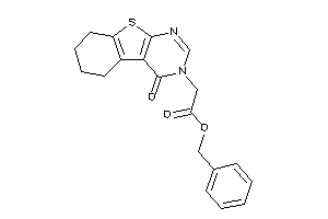 2-(4-keto-5,6,7,8-tetrahydrobenzothiopheno[2,3-d]pyrimidin-3-yl)acetic Acid Benzyl Ester