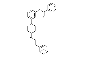 Image of N-[3-[4-[2-(4-bicyclo[3.1.1]hept-3-enyl)ethylamino]piperidino]phenyl]nicotinamide