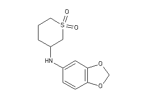 1,3-benzodioxol-5-yl-(1,1-diketothian-3-yl)amine