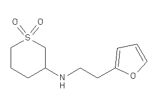 (1,1-diketothian-3-yl)-[2-(2-furyl)ethyl]amine