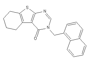 3-(1-naphthylmethyl)-5,6,7,8-tetrahydrobenzothiopheno[2,3-d]pyrimidin-4-one