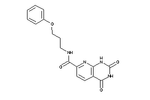 2,4-diketo-N-(3-phenoxypropyl)-1H-pyrido[2,3-d]pyrimidine-7-carboxamide