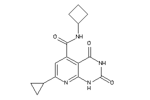 N-cyclobutyl-7-cyclopropyl-2,4-diketo-1H-pyrido[2,3-d]pyrimidine-5-carboxamide