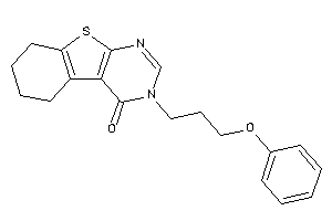 3-(3-phenoxypropyl)-5,6,7,8-tetrahydrobenzothiopheno[2,3-d]pyrimidin-4-one