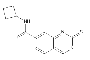 N-cyclobutyl-2-thioxo-3H-quinazoline-7-carboxamide