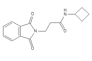 N-cyclobutyl-3-phthalimido-propionamide