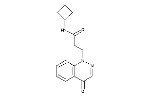 N-cyclobutyl-3-(4-ketocinnolin-1-yl)propionamide