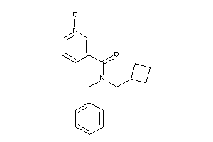 N-benzyl-N-(cyclobutylmethyl)-1-keto-nicotinamide