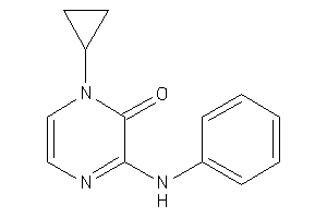 3-anilino-1-cyclopropyl-pyrazin-2-one