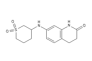 7-[(1,1-diketothian-3-yl)amino]-3,4-dihydrocarbostyril