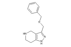 3-(benzoxymethyl)-4,5,6,7-tetrahydro-1H-pyrazolo[4,3-c]pyridine