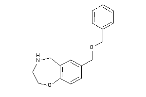 7-(benzoxymethyl)-2,3,4,5-tetrahydro-1,4-benzoxazepine